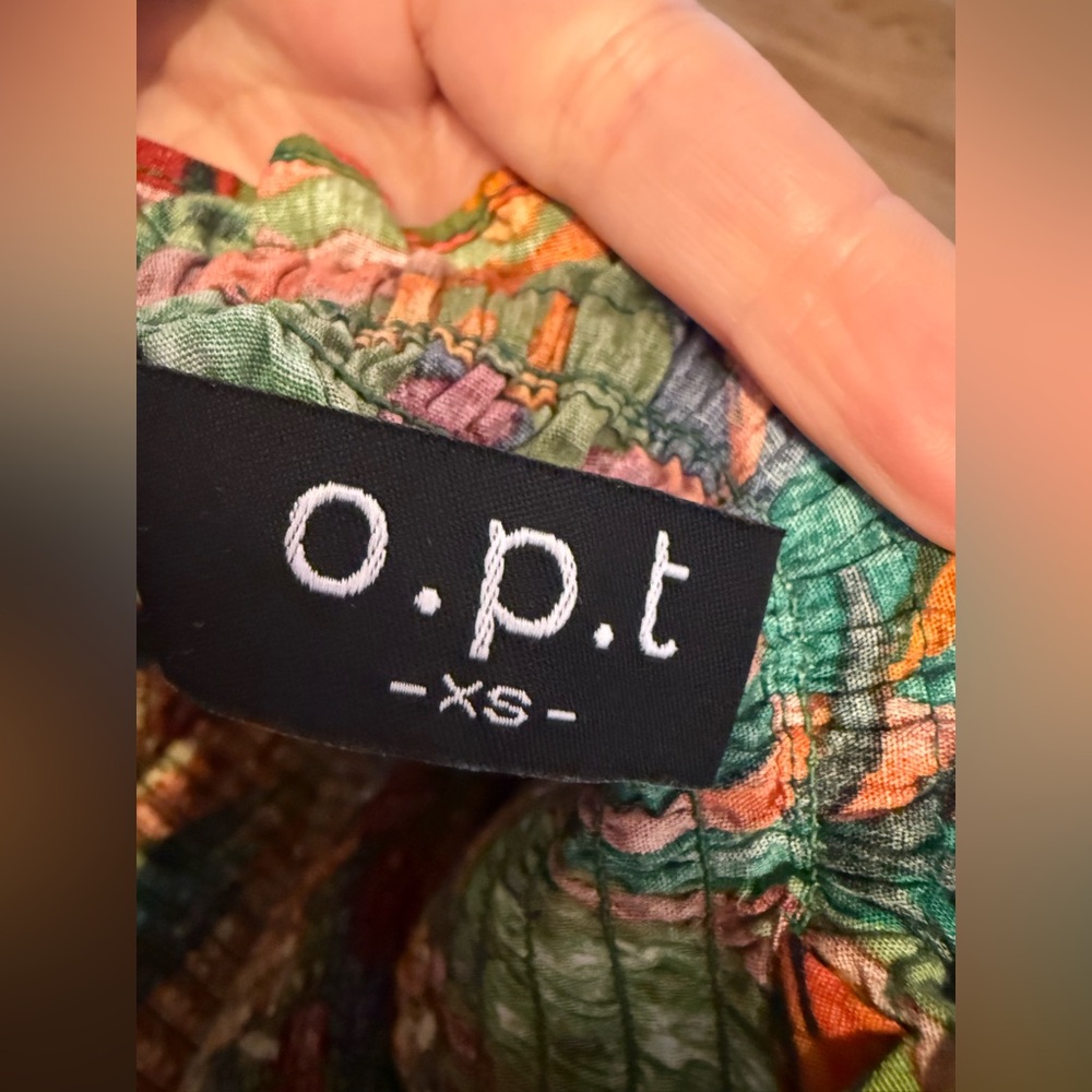 Evereve O.P.T. Calypso Tiered Maxi Dress Tropical - Picture 2 of 5